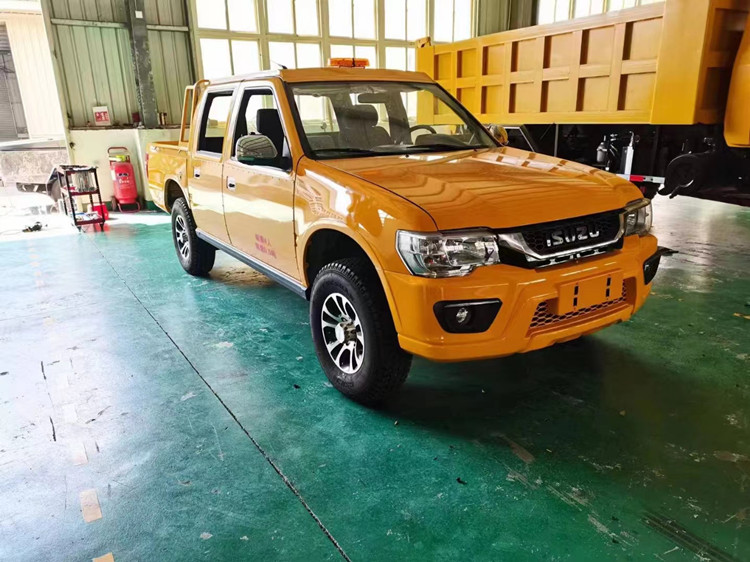 慶鈴皮卡雙排座礦用指揮車,礦山5座運人車輛